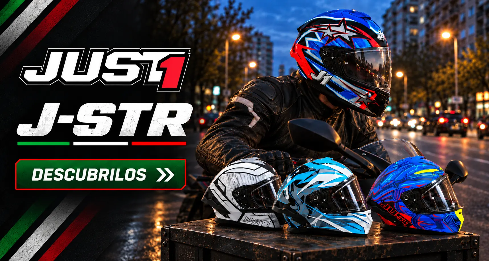 Cascos Just1 J-STR