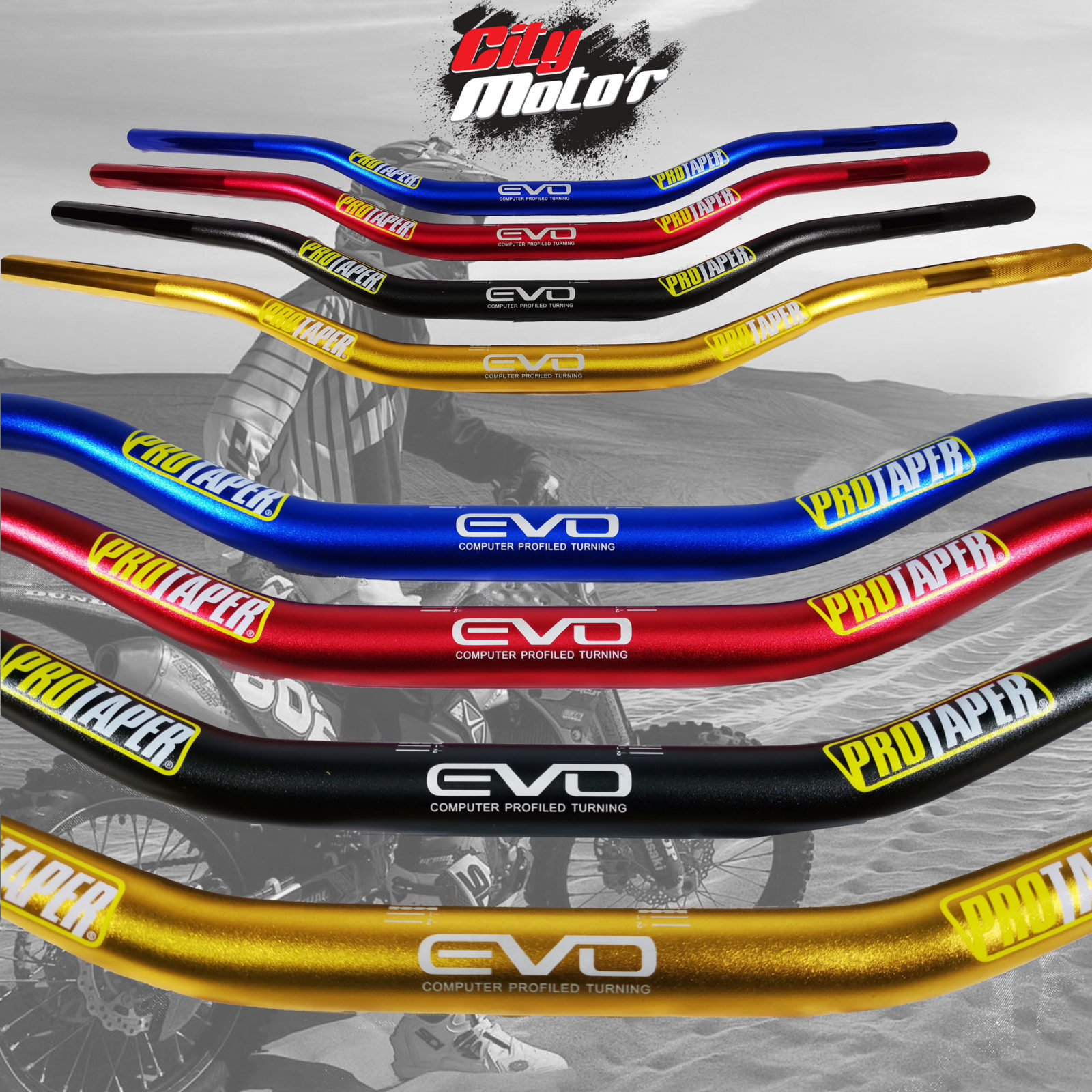 Manubrio Pro Taper Evo 28mm Fatbar — City Motor