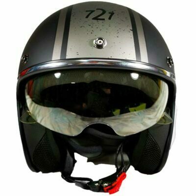 Casco abierto Hawk 721 Ruta 40 Negro Mate