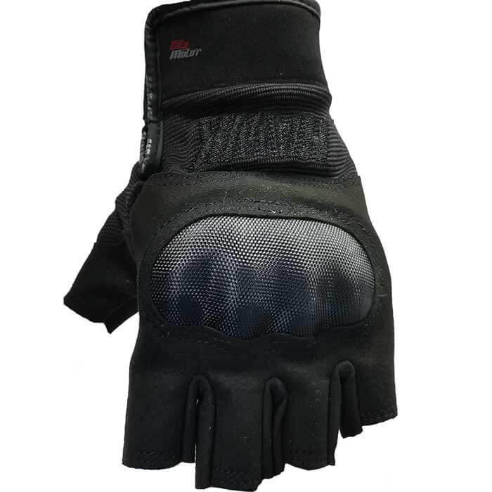 guantes para moto hawk sin dedos