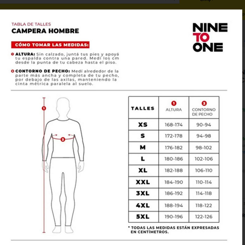Campera NTO cordura