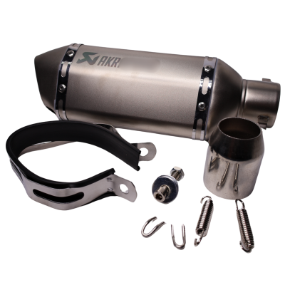 Escape Silenciador Akrapovic - 30cm - Gris