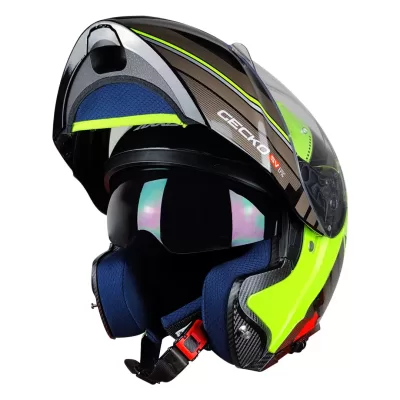 Casco Axxis Rebatible