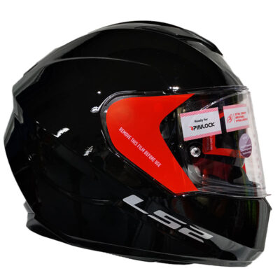 Casco LS2 320 Stream Evo Doble Visor - Negro Brillo