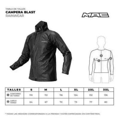 Traje de lluvia MAC - Imagen 7