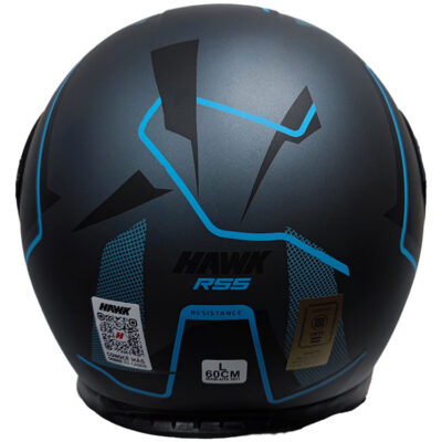 Casco Rebatible Hawk Rs5 Resistance Sophie - Imagen 5