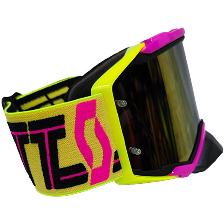 Antiparra Protector Visual Gafas Moto Atv Enduro Cross Pink