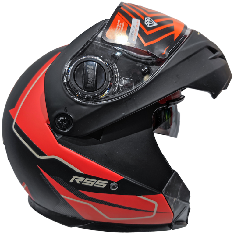 Casco Rebatible Hawk RS5 Vector - Rojo - City Motor