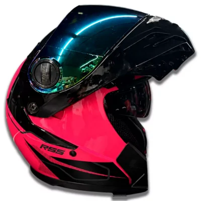 Casco Rebatible Hawk RS5 Vector Rosa