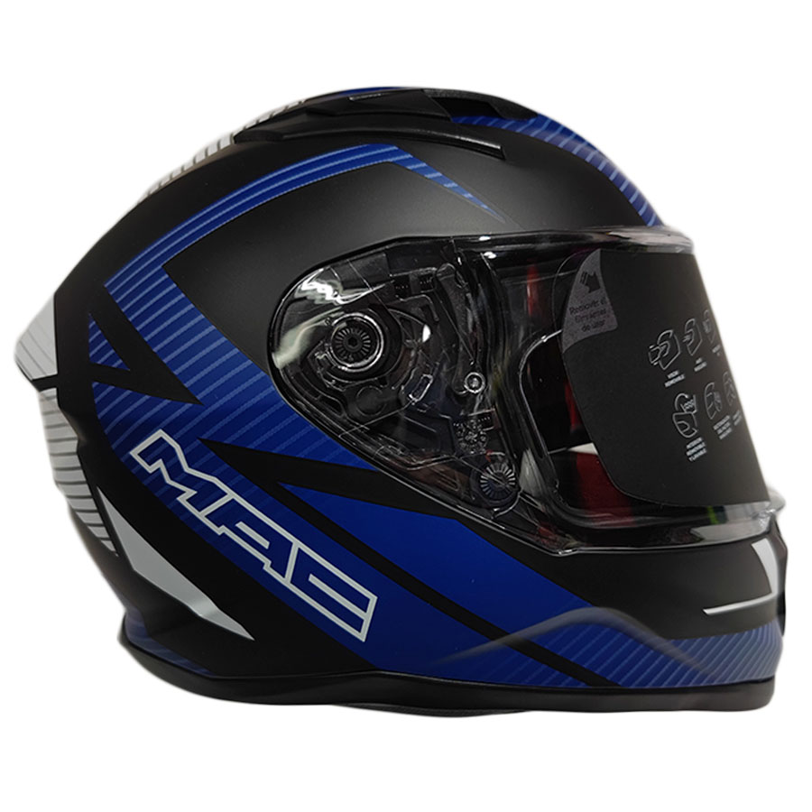 Casco Mac Speed SUZUKA - Azul