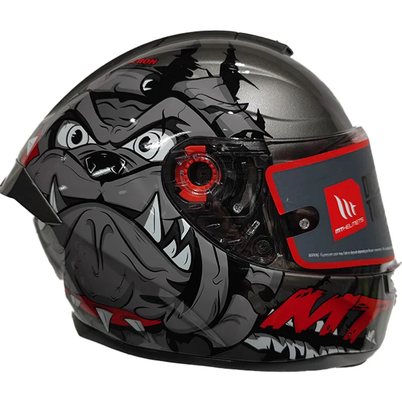 casco mt neron grey