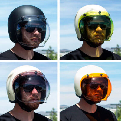 Burbuja/Visor Hawk + Soporte Rebatible - Imagen 3