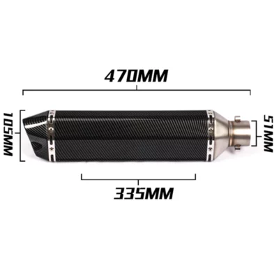 Escape Silenciador Yoshimura 47 cm - Gris - Imagen 3