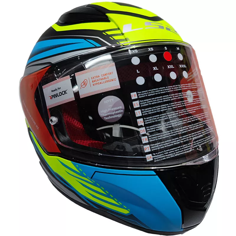 Casco moto integral certificado LS2 353