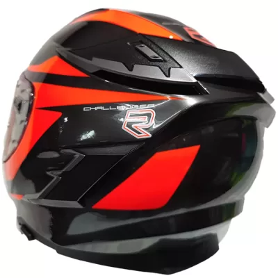 Casco LS2 327 Challenger - Cannon Jeans Orange - Imagen 3