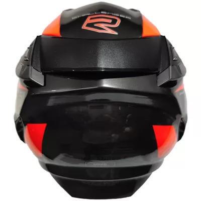 Casco LS2 327 Challenger - Cannon Jeans Orange - Imagen 2