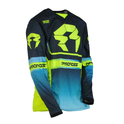 Remera Jersey RPM Cross Neon Amarillo