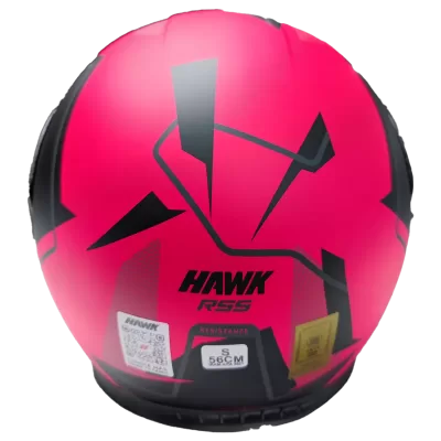 Casco Rebatible Hawk RS5 Vector Resistance Fucsia - Imagen 3