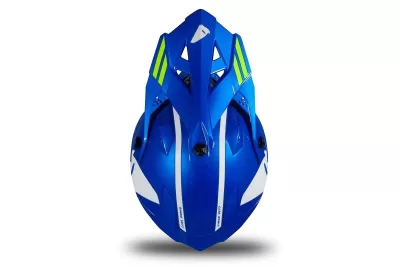 Casco Ufo Intrepid Azul y Amarillo S4 - Imagen 5