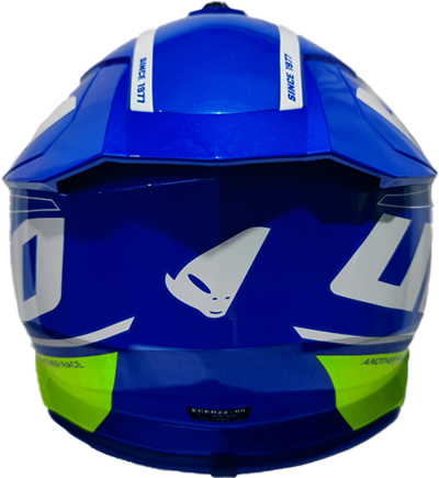 Casco Ufo Intrepid Azul y Amarillo S4 - Imagen 6