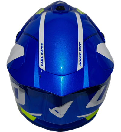 Casco Ufo Intrepid Azul y Amarillo S4 - Imagen 7