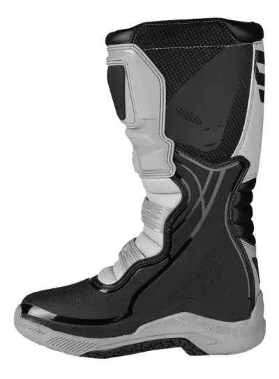 Botas Motocross Ufo Elektron Gris - Imagen 3