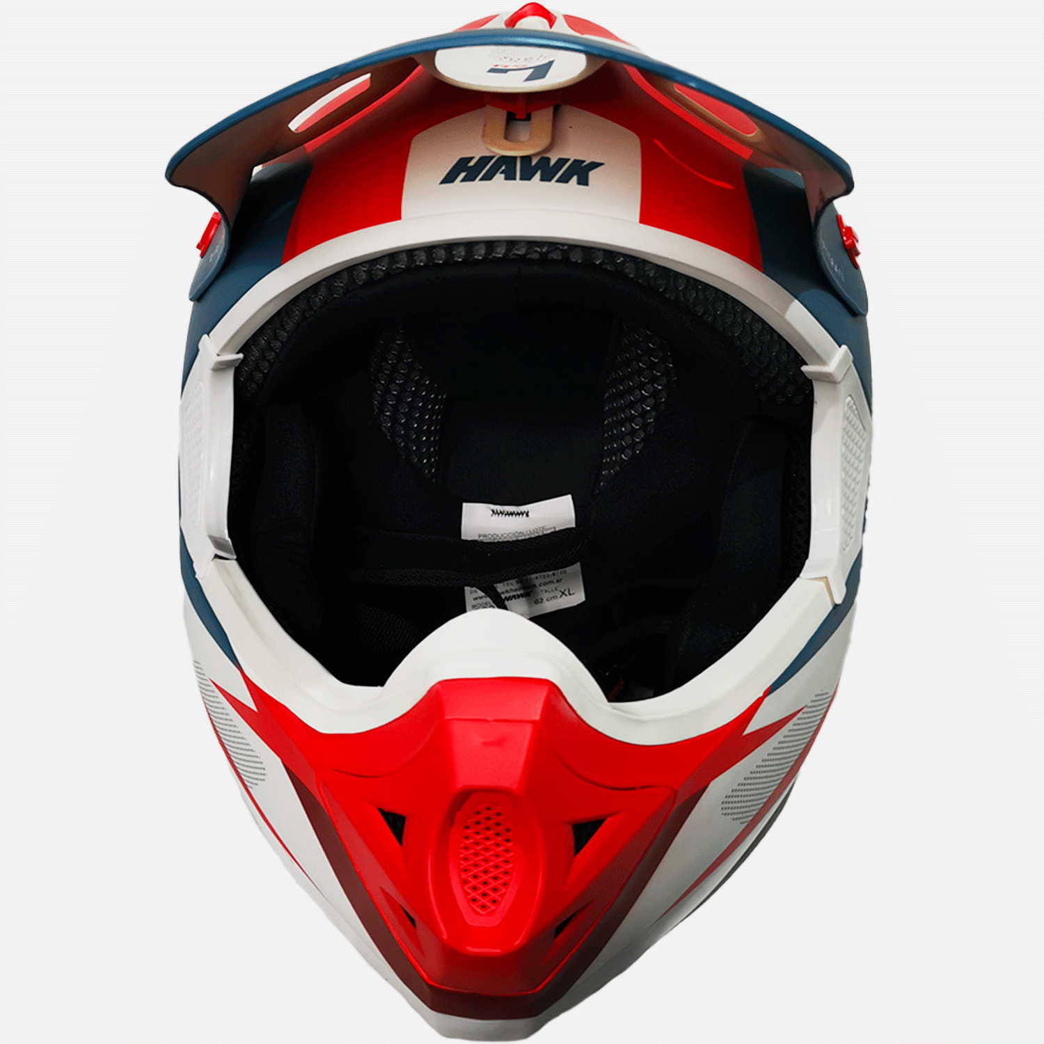 Casco Motocross Cross Enduro Atv HAWK RS7 Dirt Trail - $ 74.512 - STI  Digital