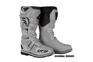 Botas Motocross Ufo Obsidian Gris