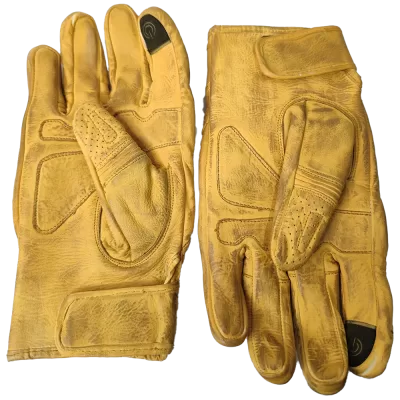 GUANTES JYV RACE NOCTUA - AMARILLO - Imagen 4
