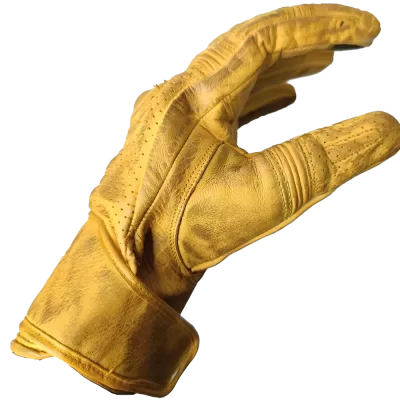 GUANTES JYV RACE NOCTUA - AMARILLO - Imagen 2