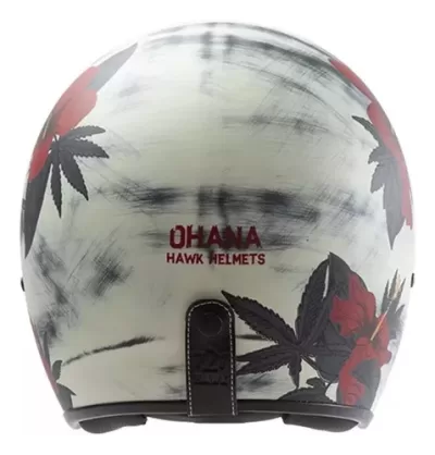 Casco Abierto Hawk 721 Ohana Rojo - Imagen 5