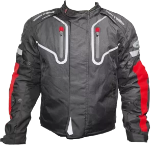CAMPERA PARA MOTO JYV RACE – AKIBA Rojo – INVIERNO