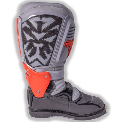 Botas Motocross Enduro Tiger Racing MX1 Pro Rojo/Gris - Imagen 7
