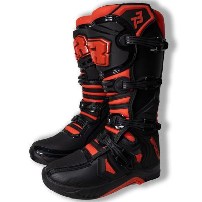Botas Motocross Enduro Tiger Racing T3 Rojo/Negro