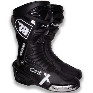 Botas para moto de Pista TR X-one Negras