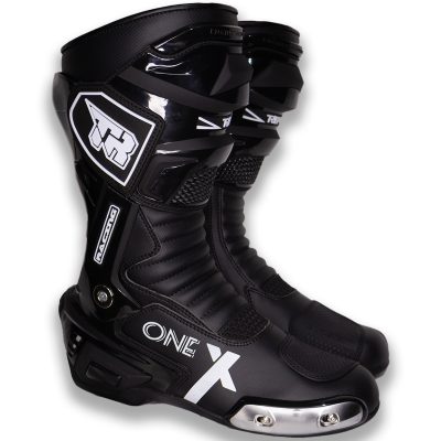 Botas de Pista Tiger Racing X-One Negras