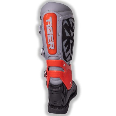 Botas Motocross Enduro Tiger Racing MX1 Pro Rojo/Gris - Imagen 6