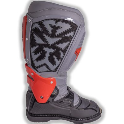 Botas Motocross Enduro Tiger Racing MX1 Pro Rojo/Gris - Imagen 5