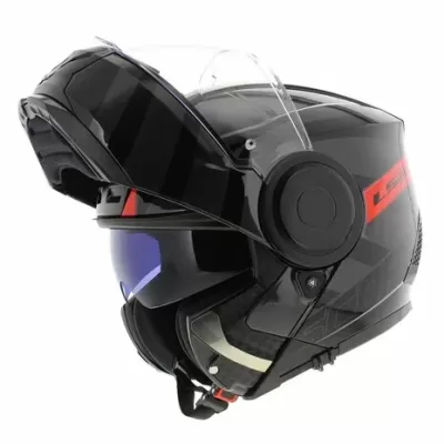 Casco Ls2 902 Scope Hamr Negro/Rojo - Imagen 2