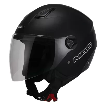 Casco Abierto MAC Beat Negro Mate