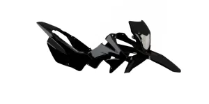 Kit Plasticos para moto honda tornado con faro Negro