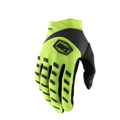 Guantes 100% Airmatic Amarillo/Negro (original)