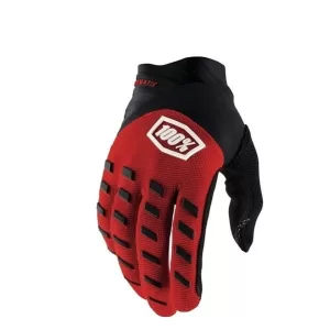 Guantes para motocross enduro 100% Airmatic Negro/Rojo (original)