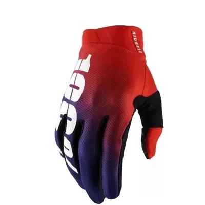 Guantes 100% Ridefit Korp Rojo (Original)