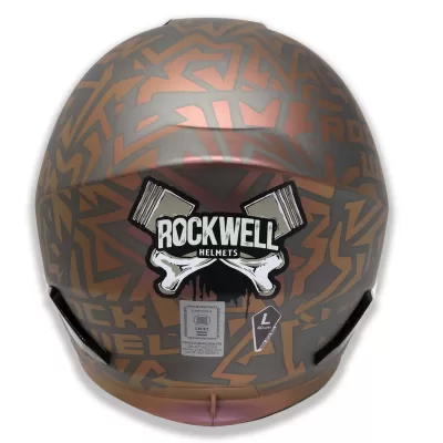 Casco Rockwell 929 Cobre Metalizado
