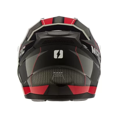 Casco Mac Bass Zorska Negro Rojo - Imagen 5