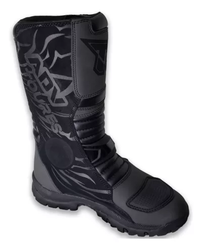 Botas Motocross / Enduro Tiger Racing ADV Negro - Imagen 6
