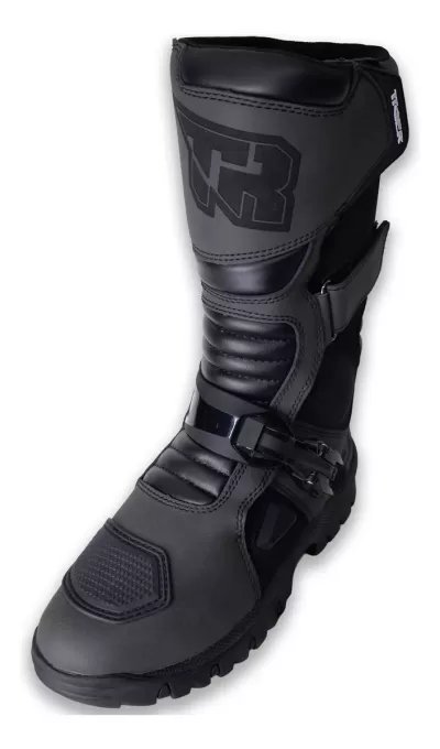 Botas Motocross / Enduro Tiger Racing ADV Negro - Imagen 4