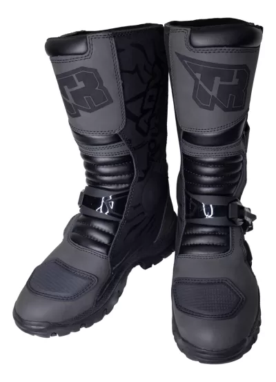 Botas Motocross / Enduro Tiger Racing ADV Negro - Imagen 2