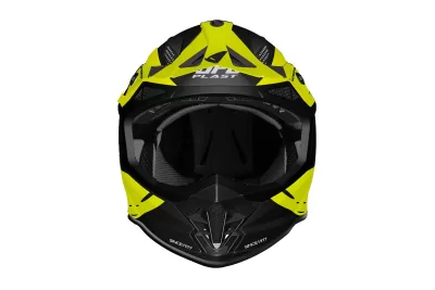 Casco Ufo Intrepid Amarillo Negro S5 - Imagen 4